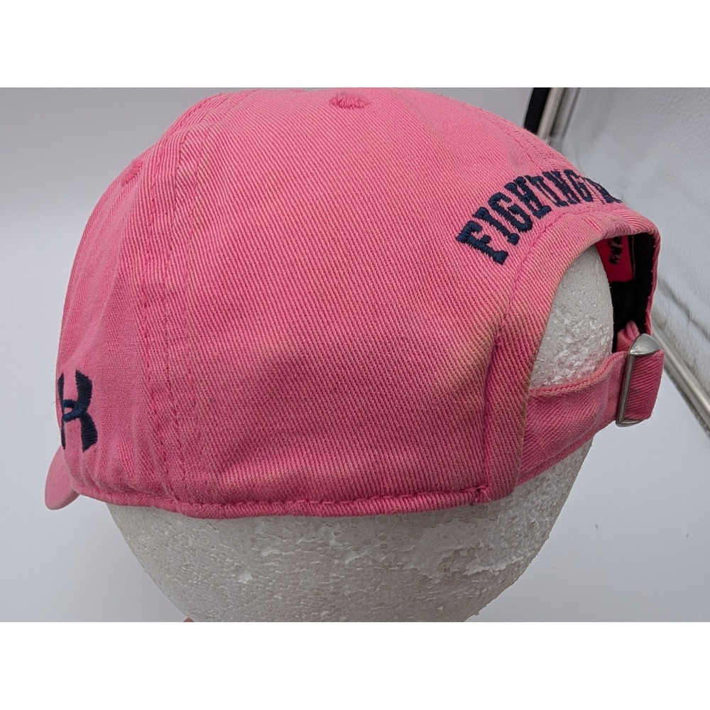 Under Armour Notre Dame Fighting Irish Pink Adjustable Hat Womens Cap OSFM - Picture 4 of 10